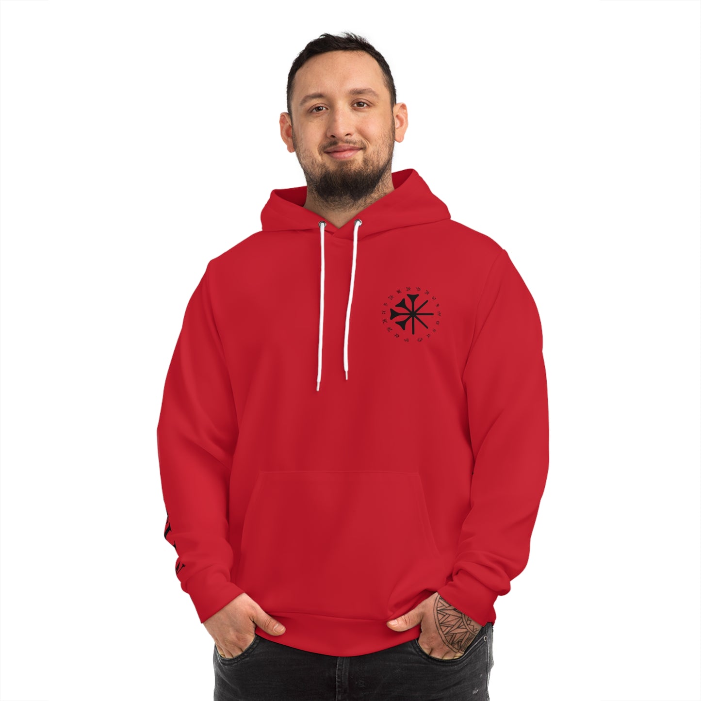 Red Paint Hoodie