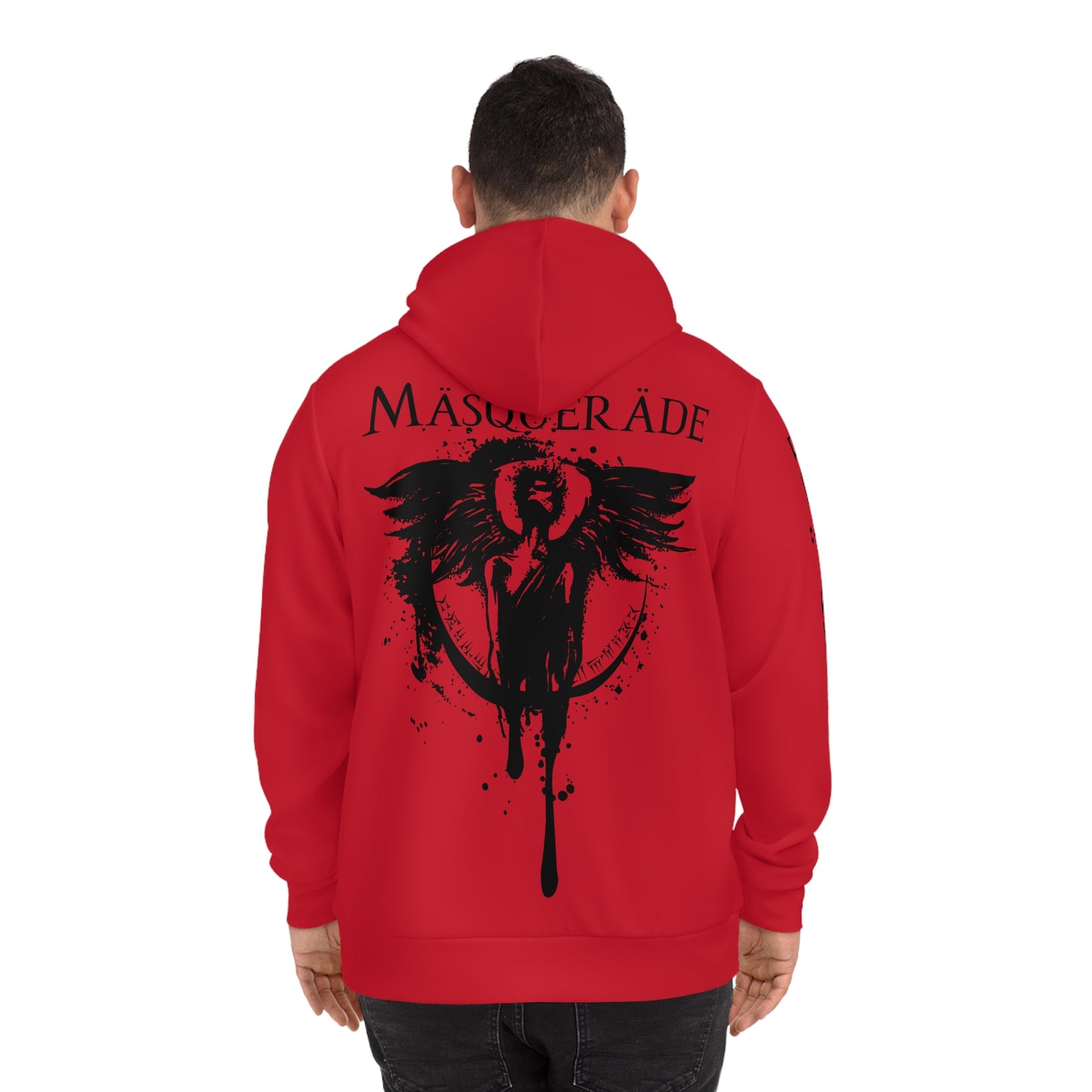Red Paint Hoodie